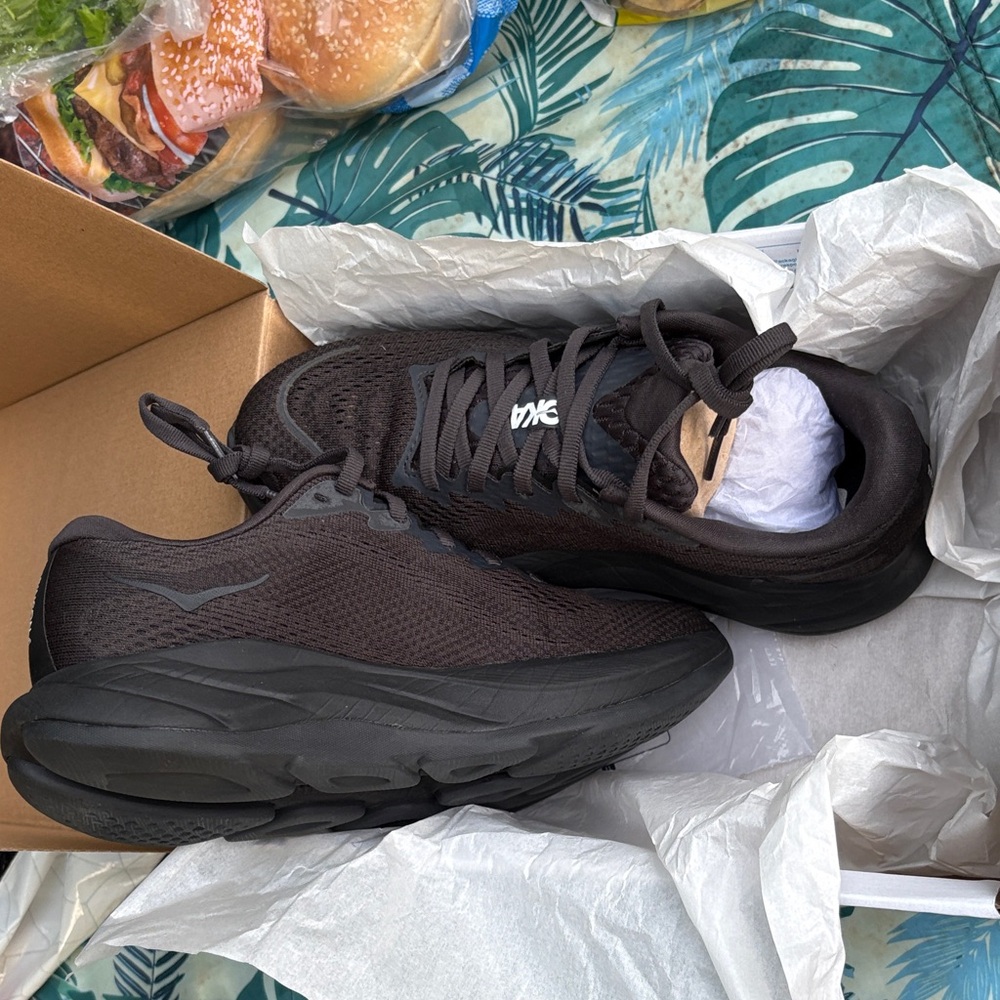 Hoka women’s Black Athletic Running Shoes